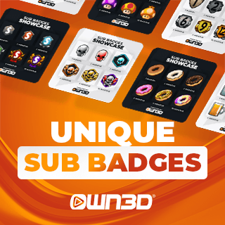 OWN3D Twitch Sub Badges