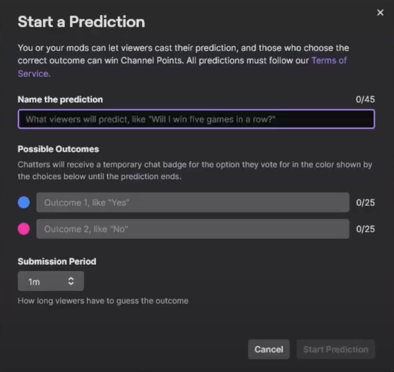 How to use benefit from Twitch Predictions (Bets with Points)